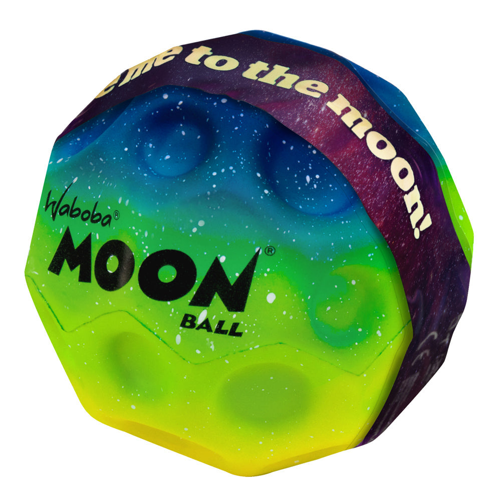 Imagine Minge hiper saritoare - Waboba Gradient Moon Ball, multicolorata