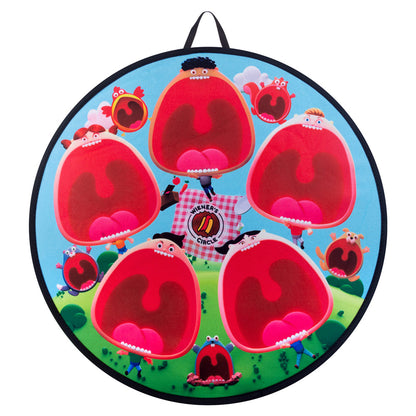 Imagine Joc aruncare la tinta cu Hot Dog zburator - Waboba Wiener's Circle Game