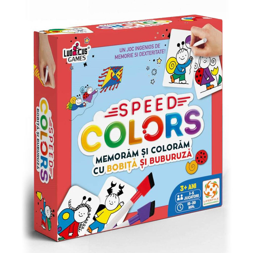 Imagine Speed Colors Bobita si Buburuza