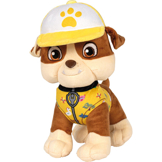 Jucarie de plus Schmidt - Paw Patrol - Rubble, 28 cm