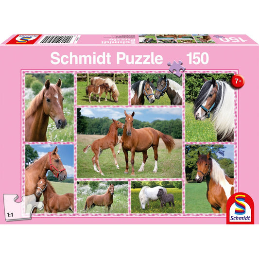 Imagine Puzzle Schmidt: Cai fermecatori, 150 piese