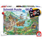 Imagine Puzzle Schmidt: Insula piratilor, 100 piese + Cadou: steag pirat