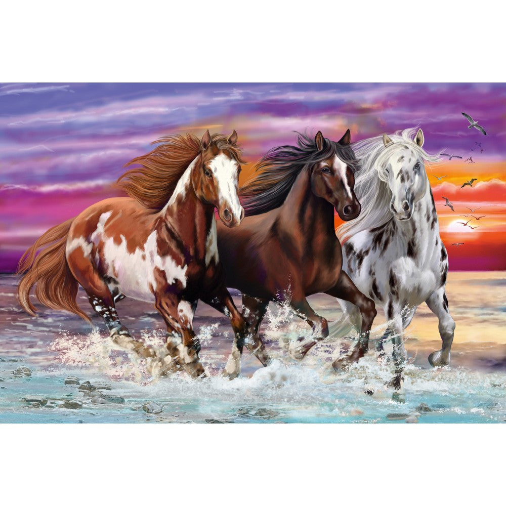 Imagine Puzzle Schmidt: Cai salbatici, 200 piese