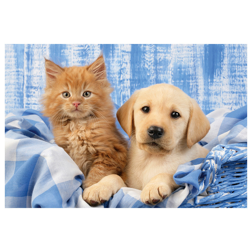 Puzzle Schmidt: Animalutele mele dragute, Set de 3 x 24 piese