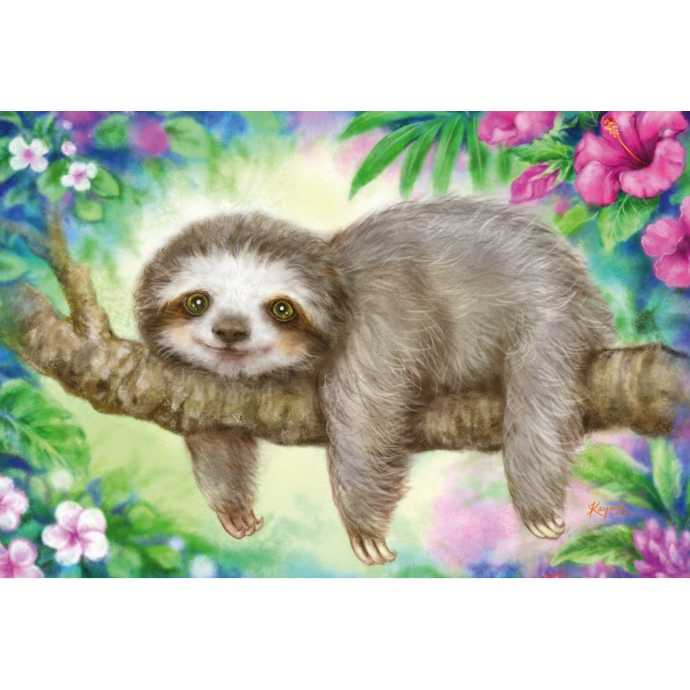 Imagine Puzzle Schmidt: Panda, lenes si lama, Set de 3 x 24 piese + Cadou: poster