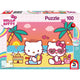 Imagine Puzzle Schmidt: Hello Kitty - Distractie la plaja cu Kitty, 100 pies