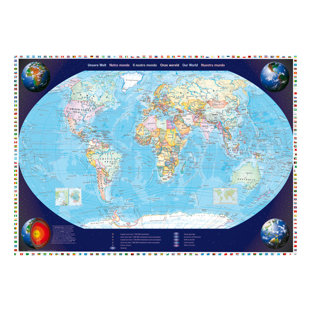 Puzzle Schmidt: Lumea noastra, 2000 piese