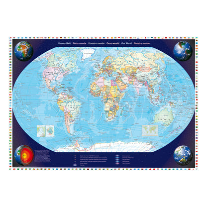 Puzzle Schmidt: Lumea noastra, 2000 piese