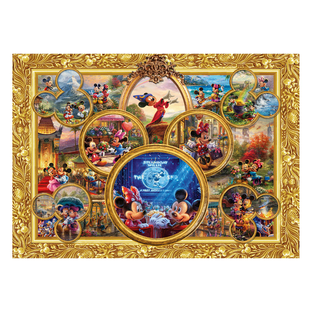 Imagine Puzzle Schmidt: Thomas Kinkade - Disney - Mickey si Minnie, 2000 piese