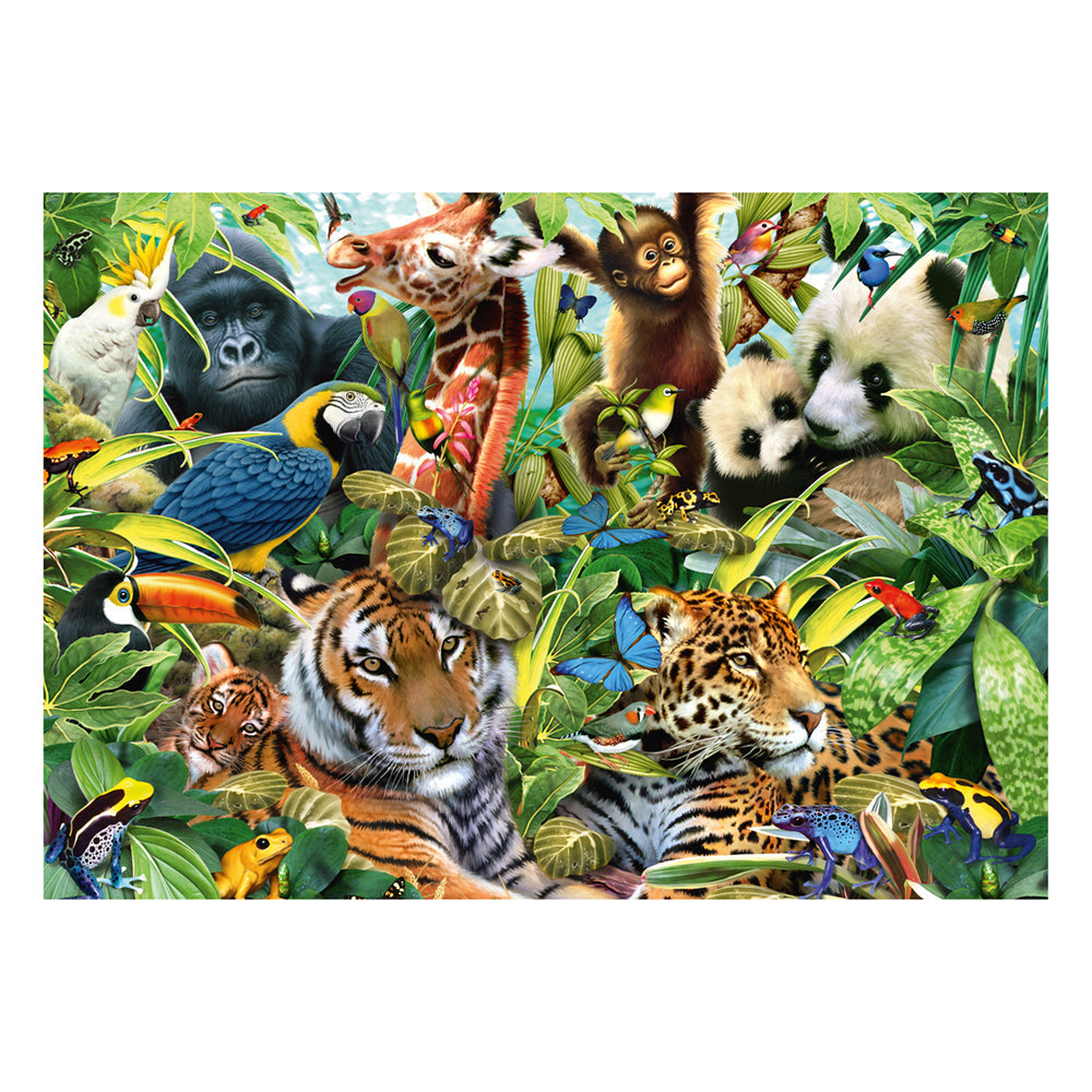 Imagine Puzzle Schmidt: Regatul colorat al animalelor, 1500 piese