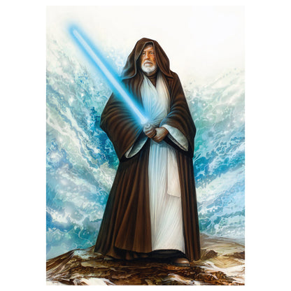 Imagine Puzzle Schmidt: Thomas Kinkade - Star Wars - Razboiul Stelelor - Maestrul Jedi, 1000 piese