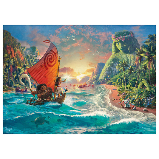 Puzzle Schmidt: Thomas Kinkade - Disney - Moana, 1000 piese