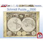 Imagine Puzzle Schmidt: Harta istorica a lumii, 2000 piese