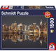 Imagine Puzzle Schmidt: New York pe timp de noapte, 1500 piese