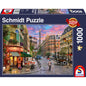 Imagine Puzzle Schmidt: Strada spre Turnul Eiffel, 1000 piese