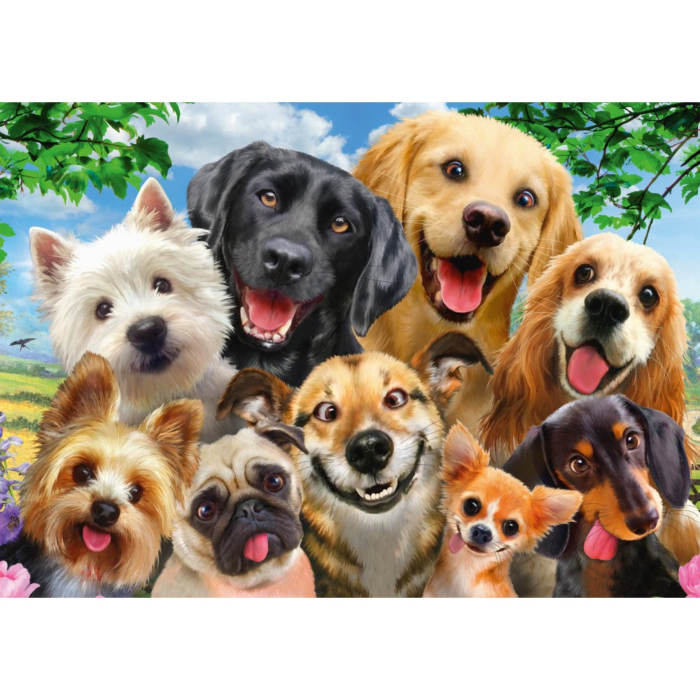 Imagine Puzzle Schmidt: Selfie-uri de caine, 500 piese