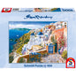Imagine Puzzle Schmidt: Sam Park - Vedere din Santorini, 1000 piese