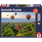 Imagine Puzzle Schmidt: Baloane cu aer cald, Mandalay, Myanmar, 1000 piese