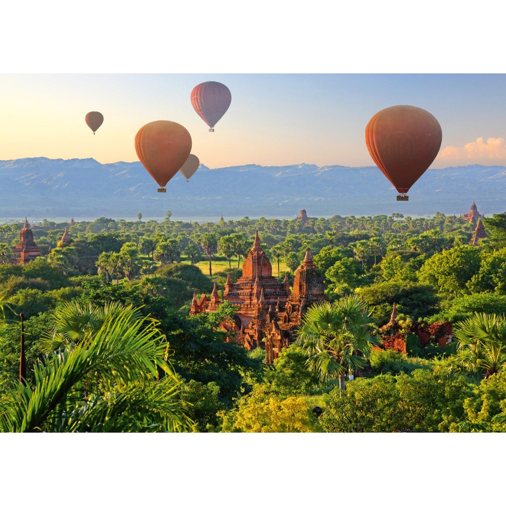Imagine Puzzle Schmidt: Baloane cu aer cald, Mandalay, Myanmar, 1000 piese