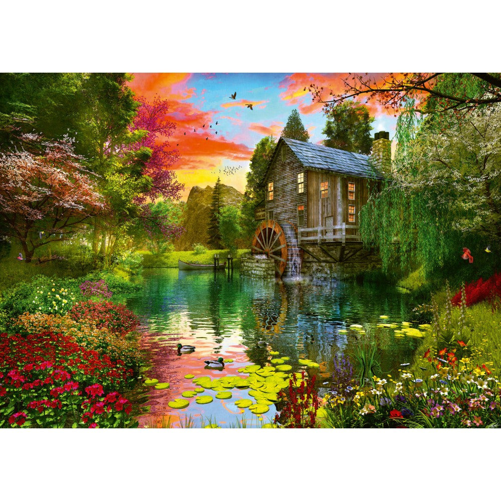 Imagine Puzzle Schmidt: Moara de apa, 1000 piese