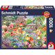 Imagine Puzzle Schmidt: Gradina inflorita, 1000 piese