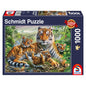 Imagine Puzzle Schmidt: Tigrul si puii acestuia, 1000 piese