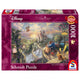 Puzzle Schmidt: Thomas Kinkade - Disney - Frumoasa si Bestia indragostindu-se, 1000 piese