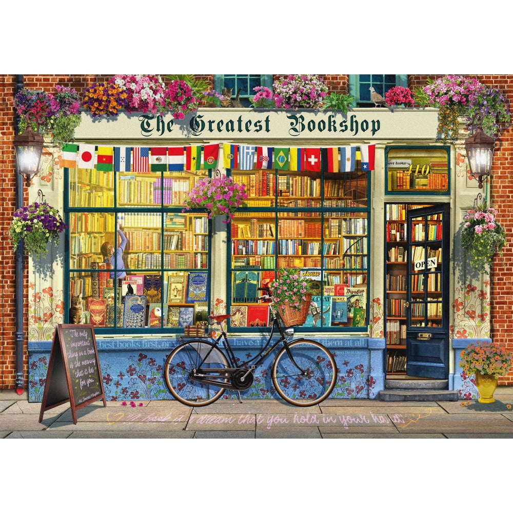 Imagine Puzzle Schmidt: Garry Walton - Librarie, 1000 piese