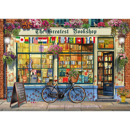 Imagine Puzzle Schmidt: Garry Walton - Librarie, 1000 piese