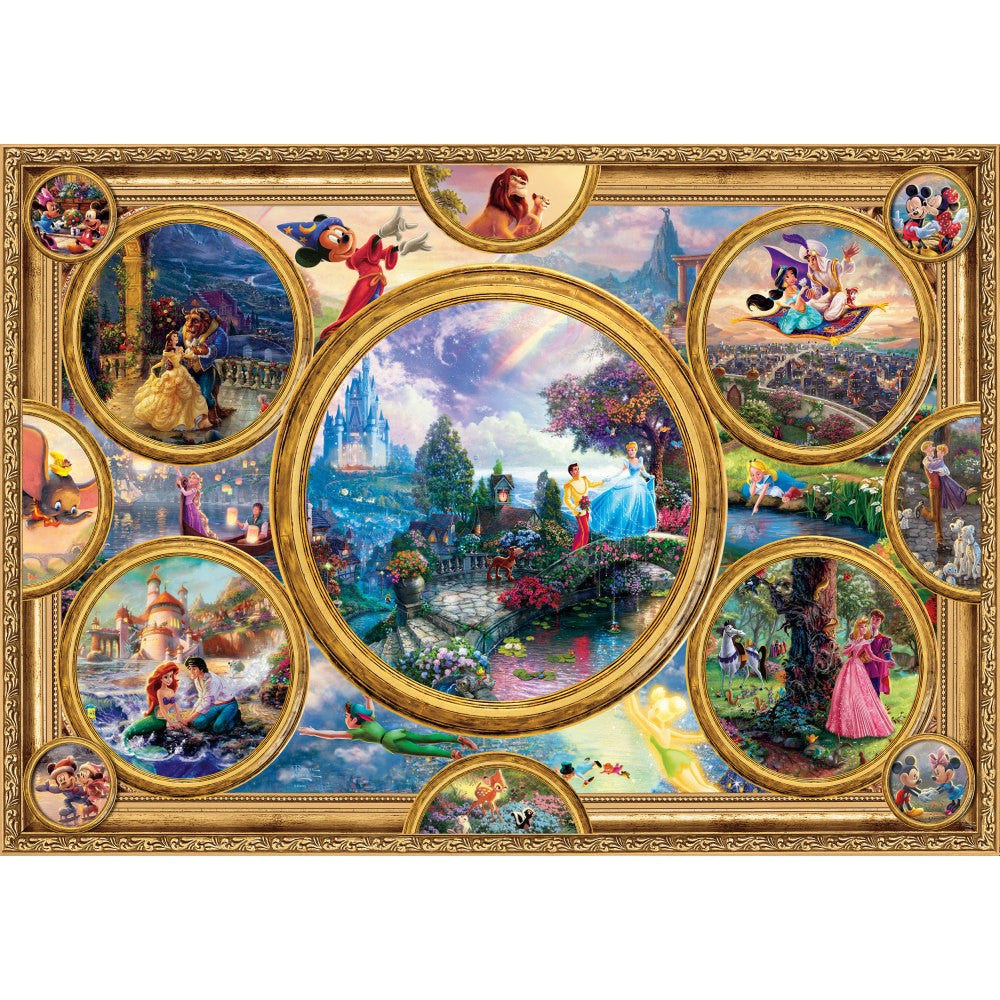 Imagine Puzzle Schmidt: Thomas Kinkade - Disney - Disney Dream Collection, 2000 piese