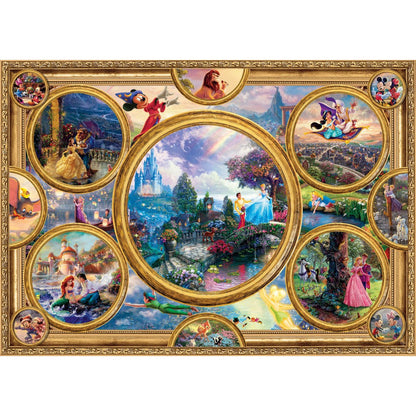 Imagine Puzzle Schmidt: Thomas Kinkade - Disney - Disney Dream Collection, 2000 piese