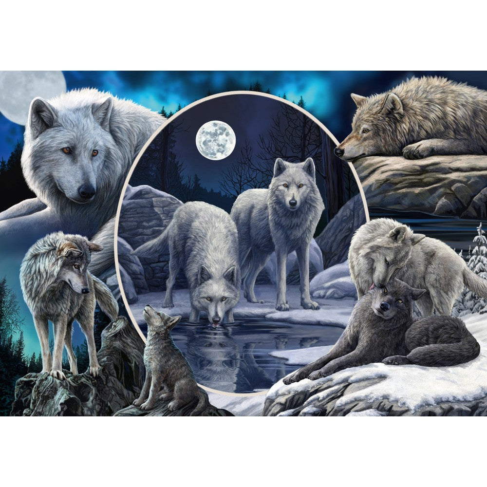Imagine Puzzle Schmidt: Lisa Parker - Lupii magnifici, 1000 piese