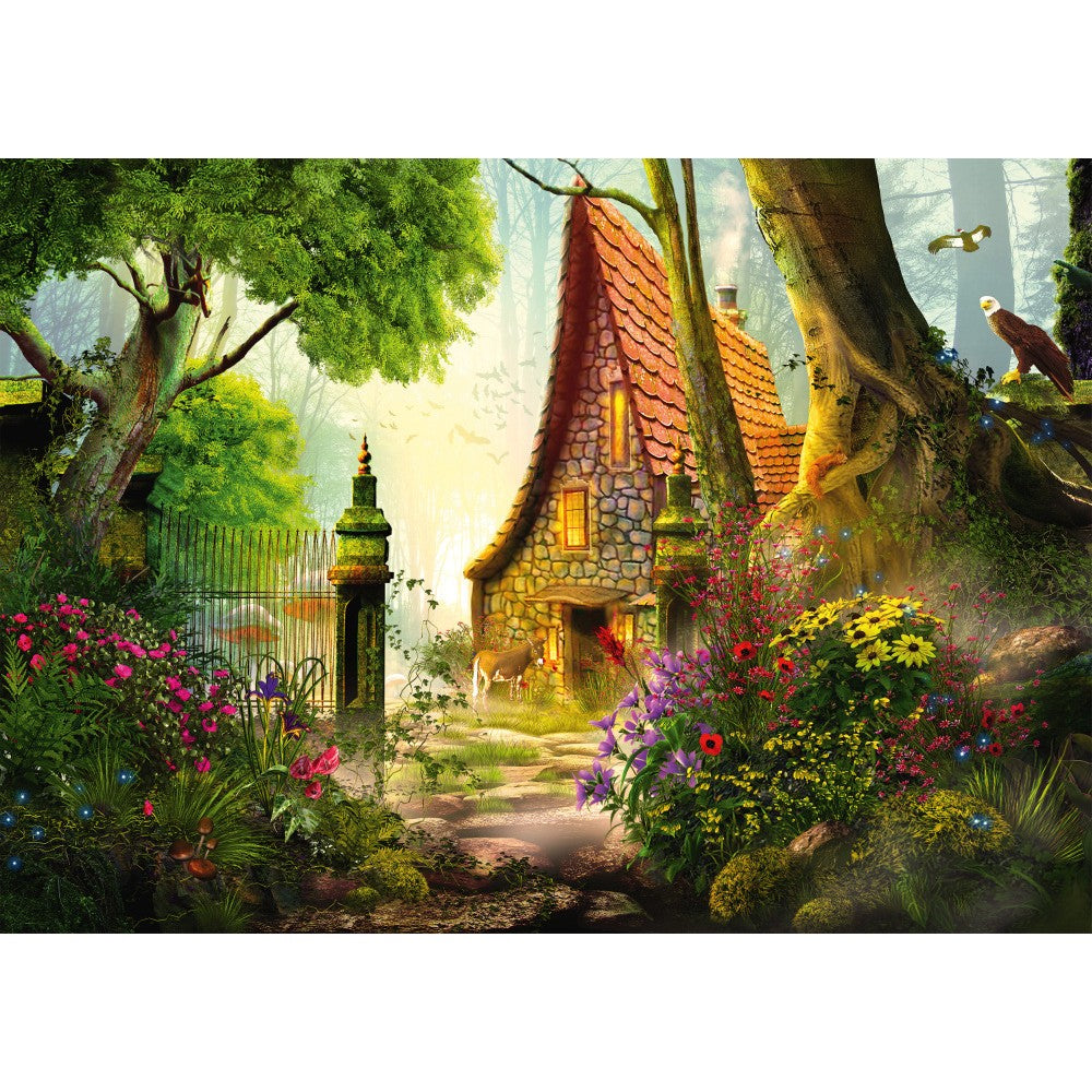 Imagine Puzzle Schmidt: Georgina Fellenberg - Cabana in poiana, 1000 piese