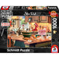 Imagine Puzzle Schmidt: Steve Read - Secret Puzzles - La masa din bucatarie, 1000 piese