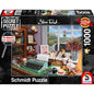 Imagine Puzzle Schmidt: Steve Read - Secret Puzzles - La birou, 1000 piese