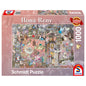 Puzzle Schmidt: Ilona Reny - Frumusetea Roz, 1000 piese