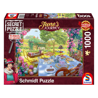 Imagine Puzzle Schmidt: I. Journey - Ceai in gradina, 1000 piese