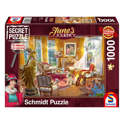 Imagine Puzzle Schmidt: I. Journey - Salonul de pe mosie, 1000 piese