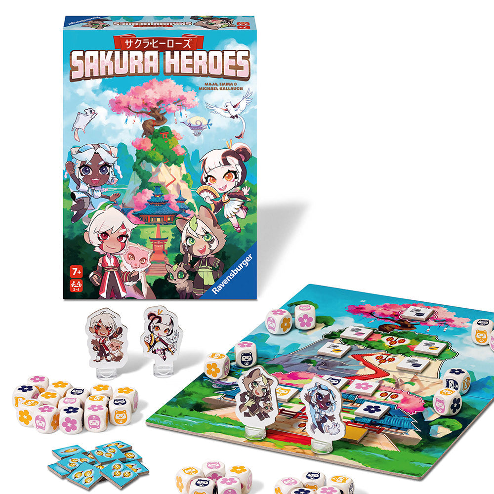 Sakura Heroes társasjáték