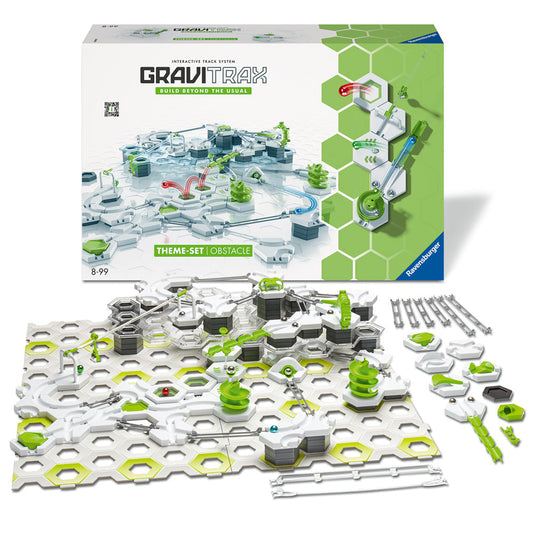 Imagine Joc de constructie Gravitrax Starter Set Obstacle, set de baza Cursa cu Obstacole, multilingv incl. RO