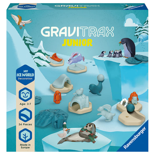 Gravitrax Junior Építőipari készlet - Jég - Tartozékkészlet, Frozen World