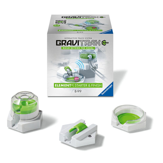 Gravitrax Power építőkészlet - Starter&Finish, Start és finish, elektromos tartozékkészlet, automata