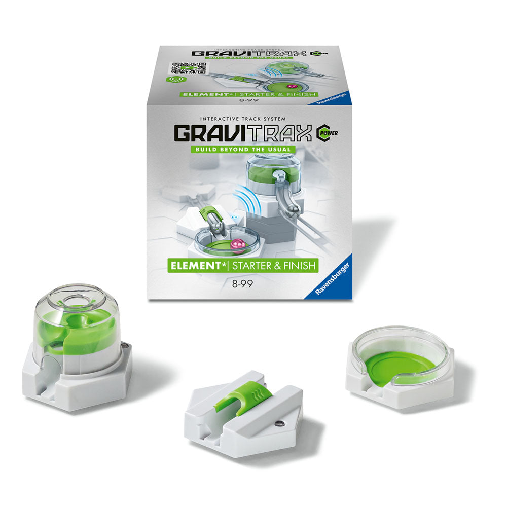 Gravitrax Power építőkészlet - Starter&amp;Finish, Start és finish, elektromos tartozékkészlet, automata