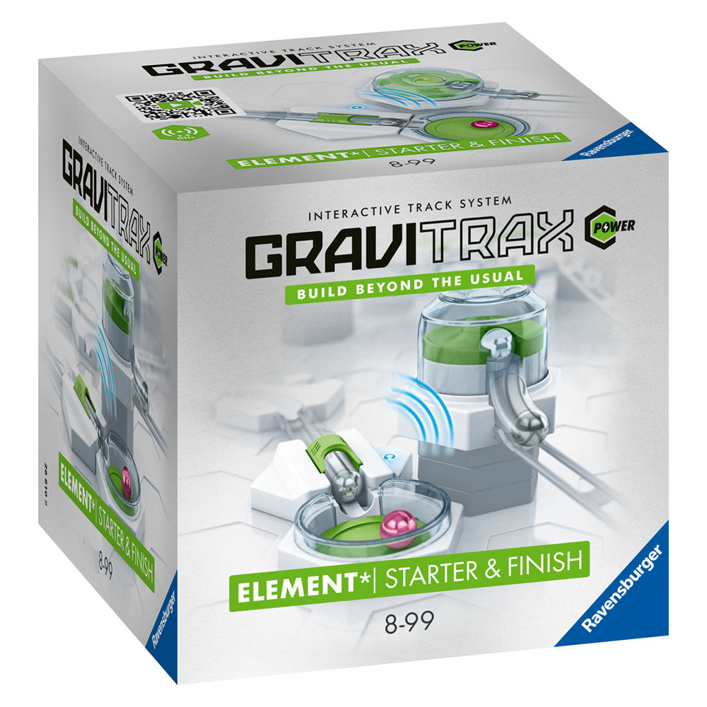 Gravitrax Power építőkészlet - Starter&amp;Finish, Start és finish, elektromos tartozékkészlet, automata