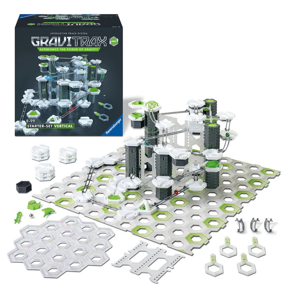 Imagine Joc de constructie Gravitrax PRO Starter Set Vertical, set de baza PRO Vertical, multilingv incl. RO