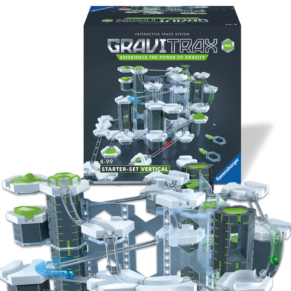 Imagine Joc de constructie Gravitrax PRO Starter Set Vertical, set de baza PRO Vertical, multilingv incl. RO
