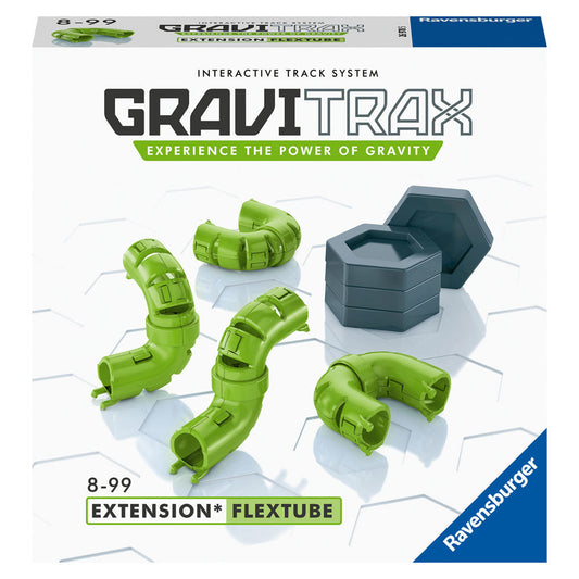 Imagine Joc de constructie Gravitrax Flextube, Tub flexibil, set de accesorii, multilingv incl. RO