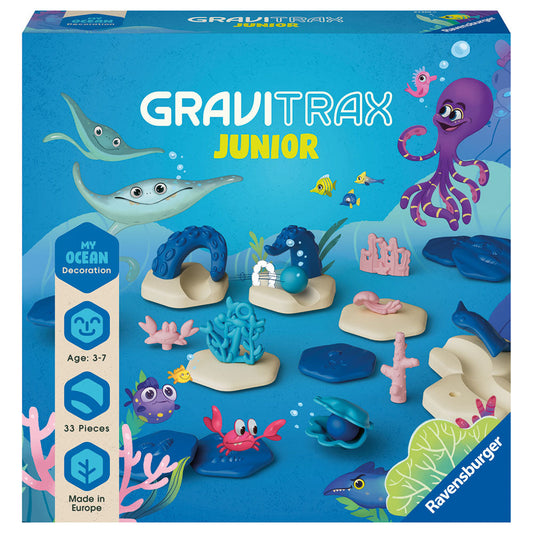 Gravitrax Junior építőkészlet - My Ocean - Kiegészítő készlet, Aquatic World