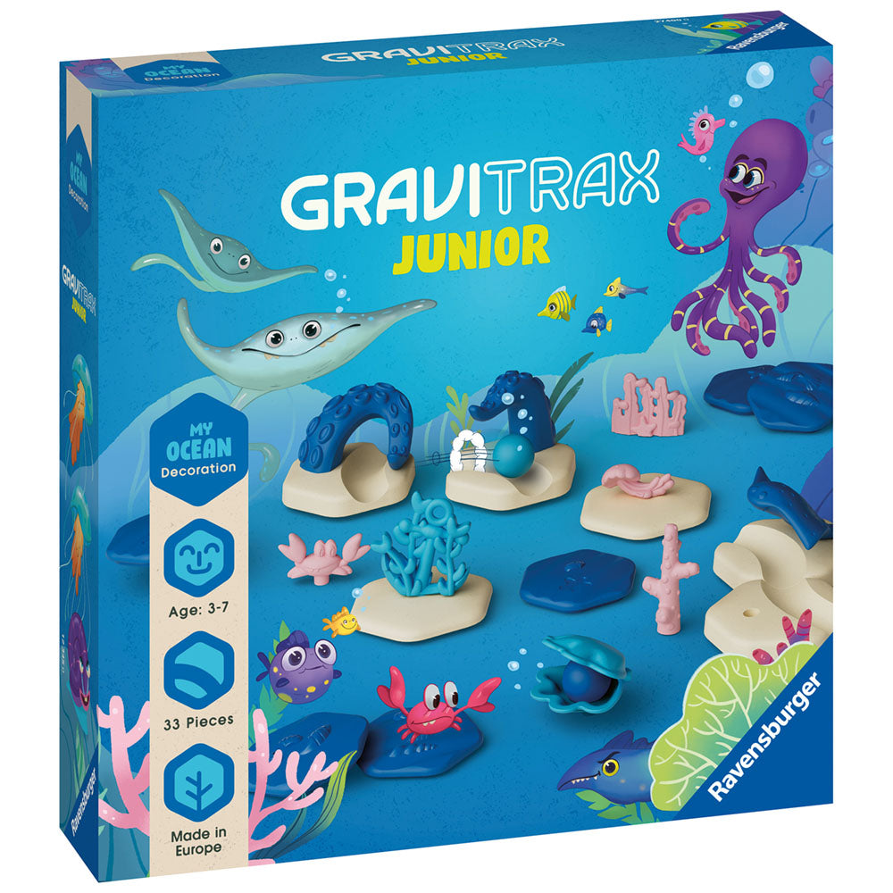 Gravitrax Junior építőkészlet - My Ocean - Kiegészítő készlet, Aquatic World