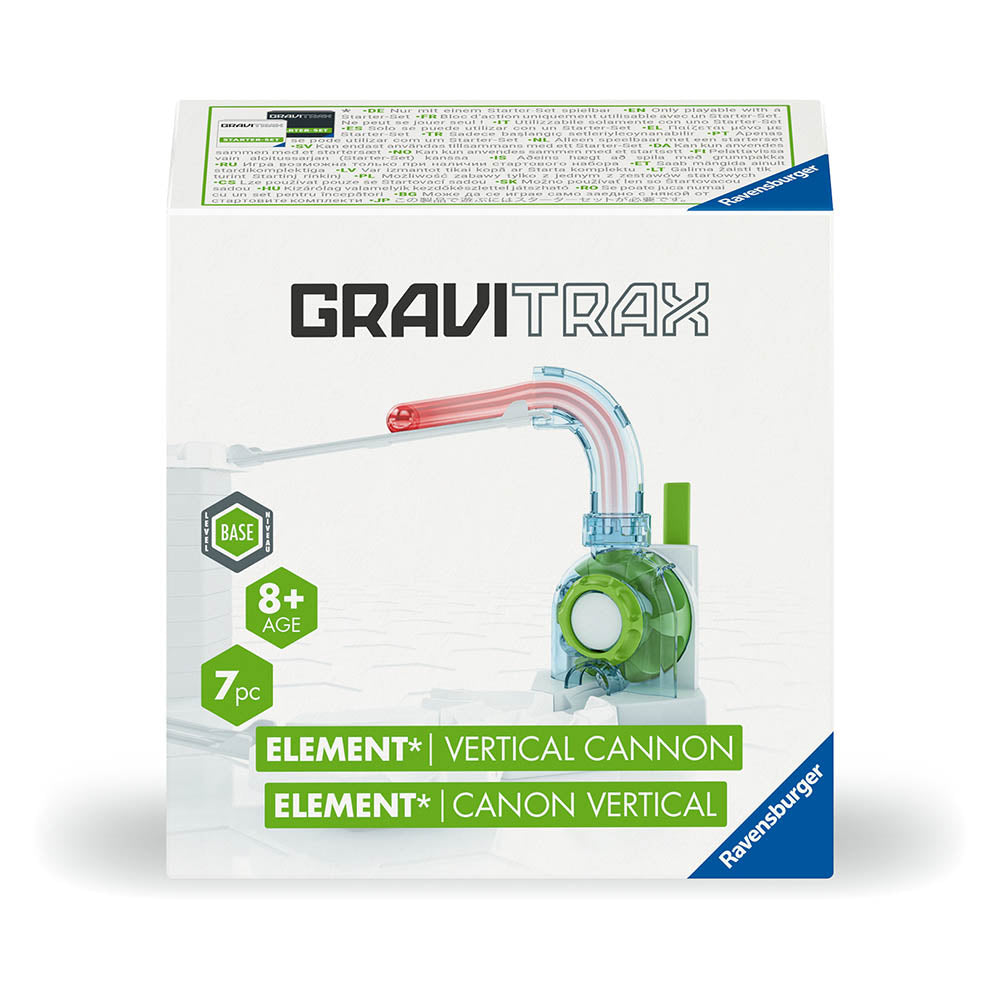 Gravitrax Vertical Cannon építőkészlet, tartozékkészlet, Függőleges ágyú
